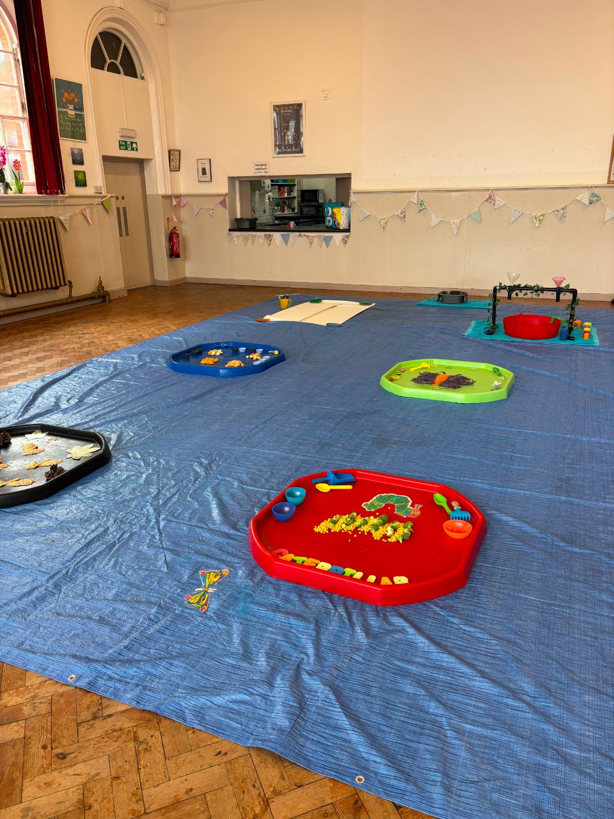 Messy play visit for an early years setting